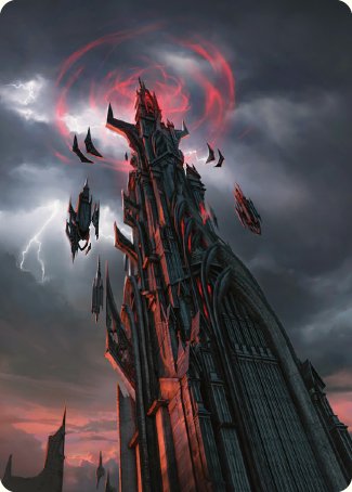 Barad-dur Art Card [The Lord of the Rings: Tales of Middle-earth Art Series]-1