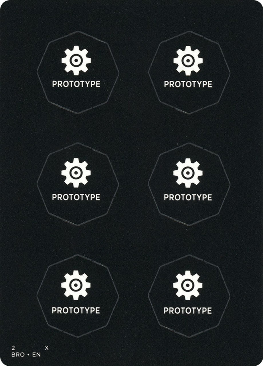 Punch Card Token [The Brothers' War Tokens]-1