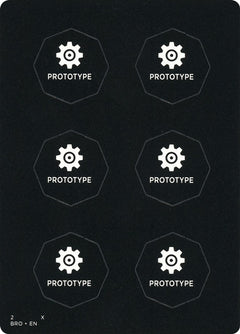 Punch Card Token [The Brothers' War Tokens]-1