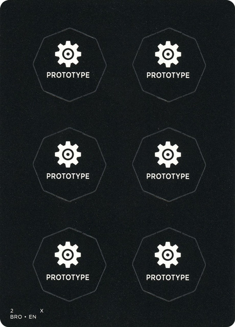 Punch Card Token [The Brothers' War Tokens]-1