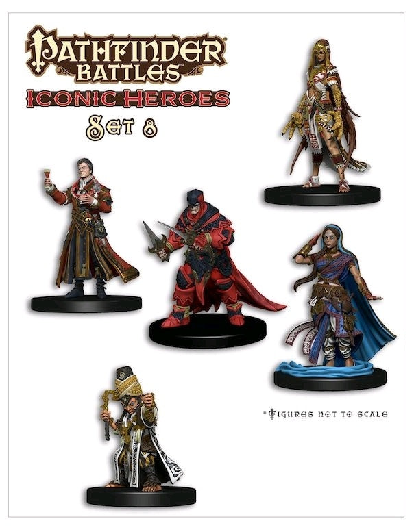 Pathfinder Battles Iconic Heroes Box Set 8-1