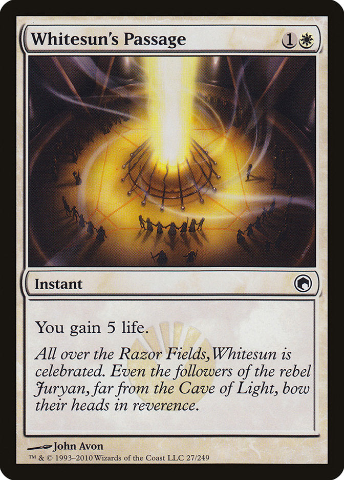 Whitesun's Passage [Scars of Mirrodin]-1