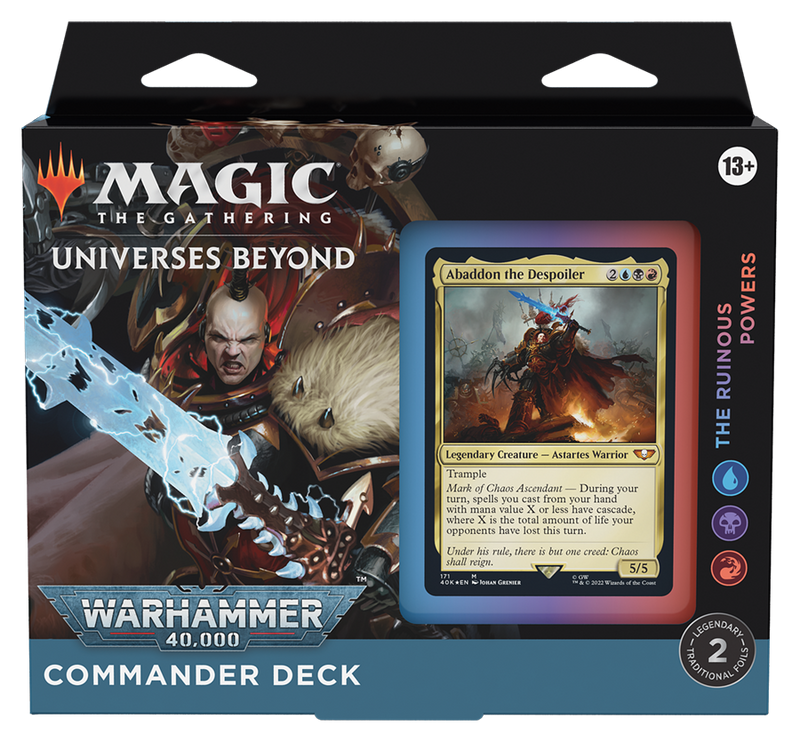 Warhammer 40,000 - Commander Deck (The Ruinous Powers)-2