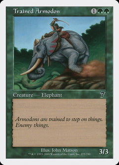Trained Armodon [Seventh Edition]-1