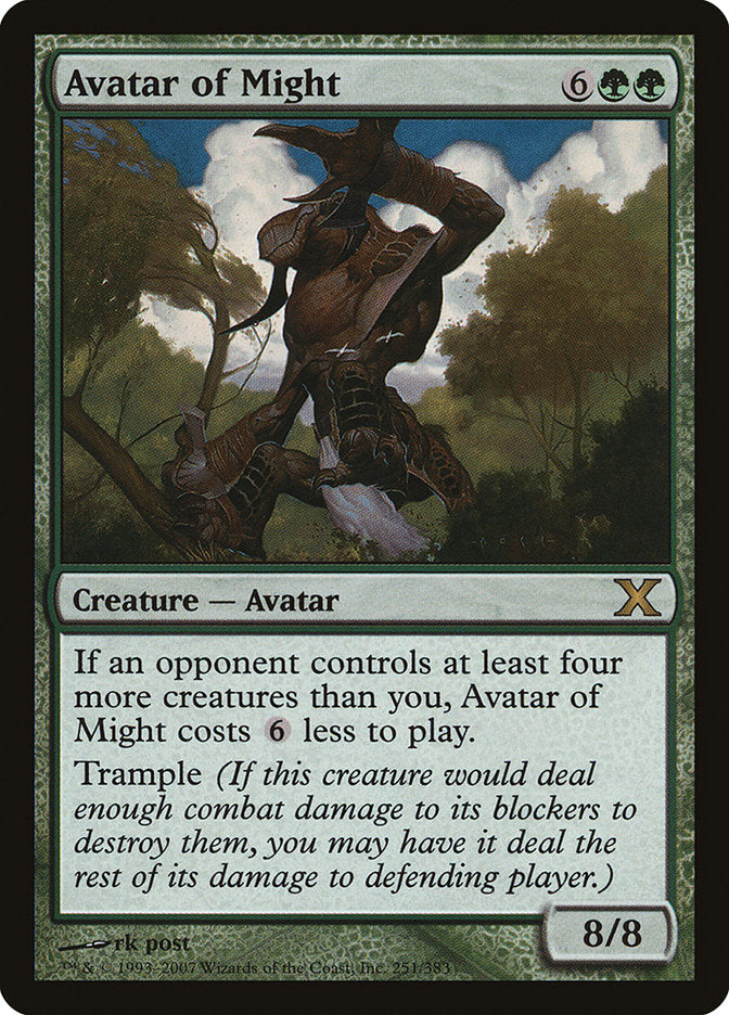 Avatar of Might [Tenth Edition]-1