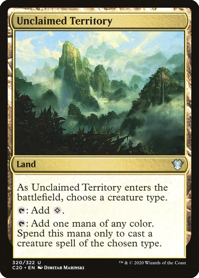 Unclaimed Territory [Commander 2020]-1