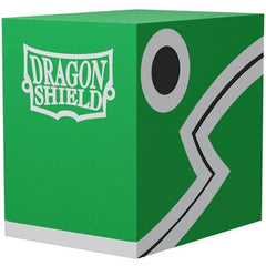 Deck Box Dragon Shield Double Shell - Green/Black-1