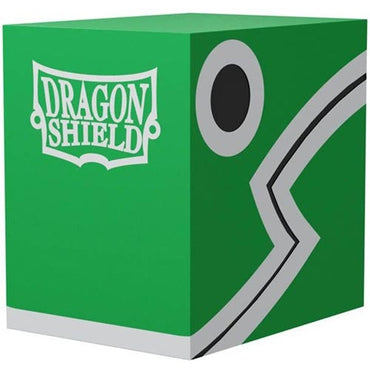 Deck Box Dragon Shield Double Shell - Green/Black