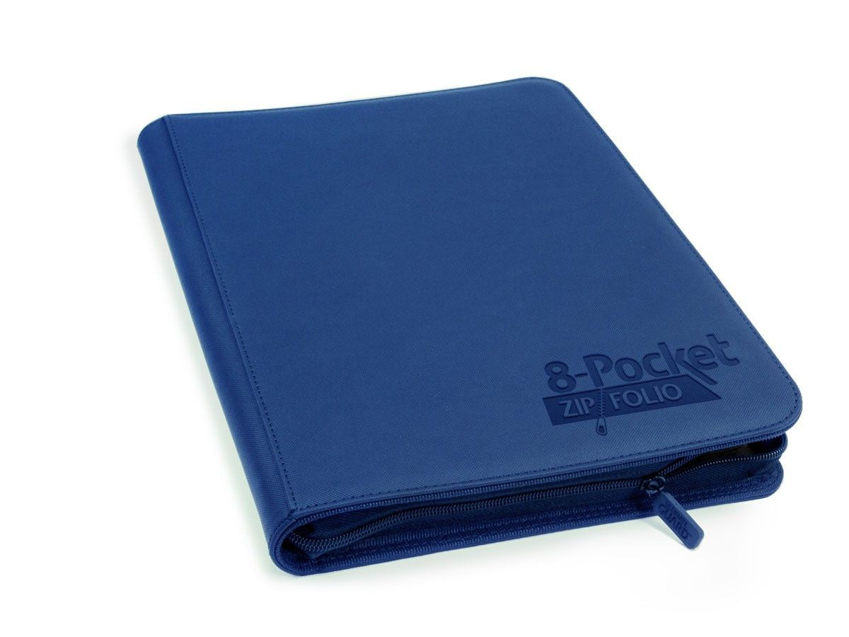 Ultimate Guard 8-Pocket ZipFolio XenoSkin Dark Blue Folder-1