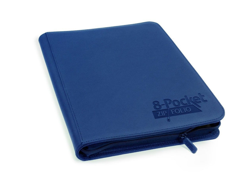 Ultimate Guard 8-Pocket ZipFolio XenoSkin Dark Blue Folder-1