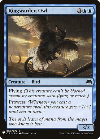 Ringwarden Owl [Mystery Booster]-1