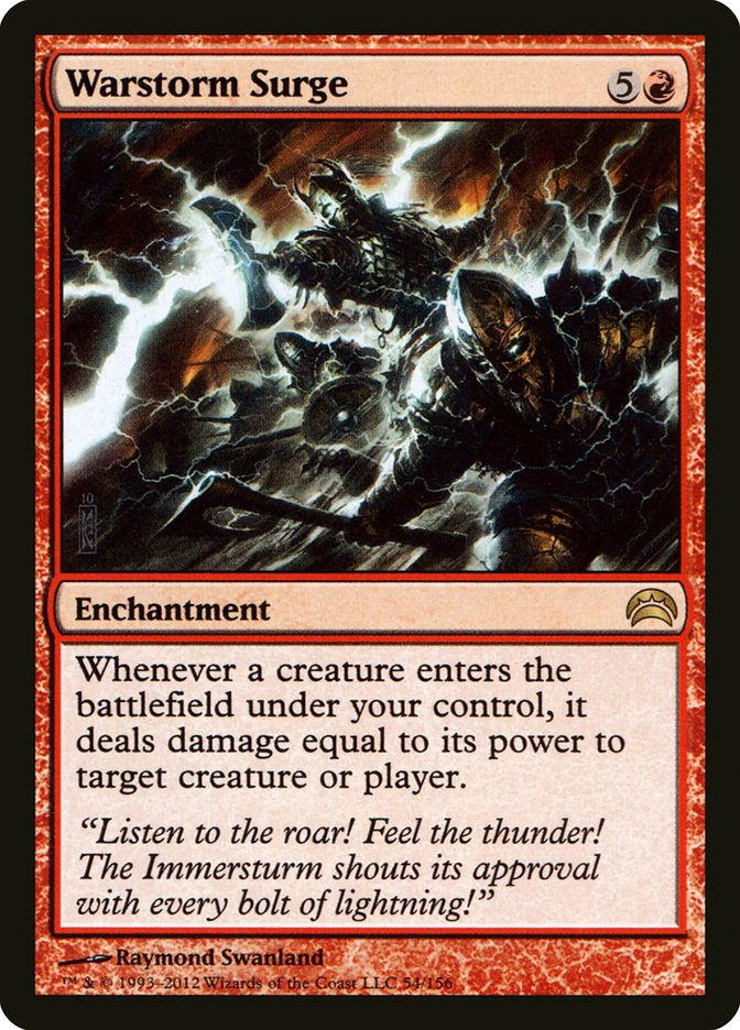 Warstorm Surge [Planechase 2012]-1