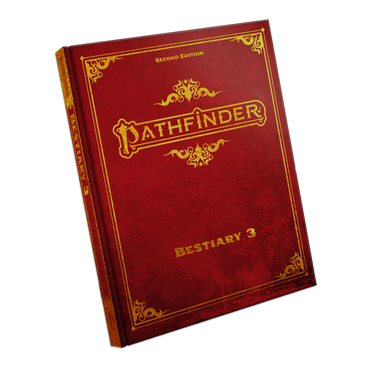 Pathfinder Second Edition Bestiary 3 Special Edition