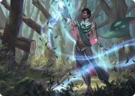 Dragonsguard Elite Art Card (15/81) [Strixhaven: School of Mages Art Series]-1