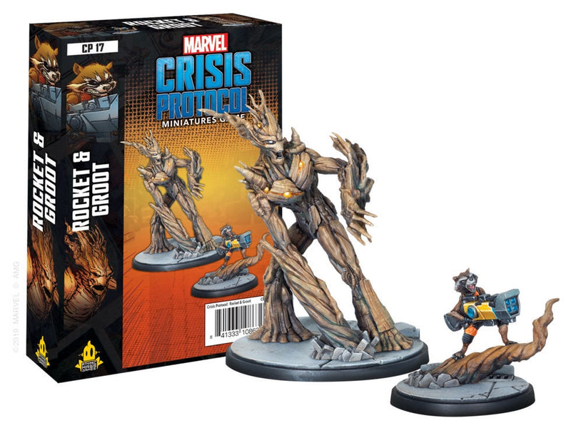 Marvel Crisis Protocol Miniatures Game Rocket and Groot Expansion-1