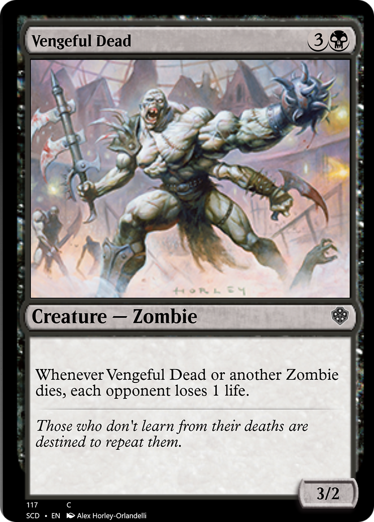 Vengeful Dead [Starter Commander Decks]-1