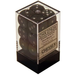 CHX 27628 Borealis #2 16mm d6 Smoke/Silver Block (12)-1