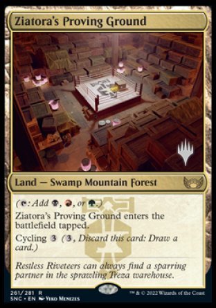 Ziatora's Proving Ground (Promo Pack) [Streets of New Capenna Promos]-1