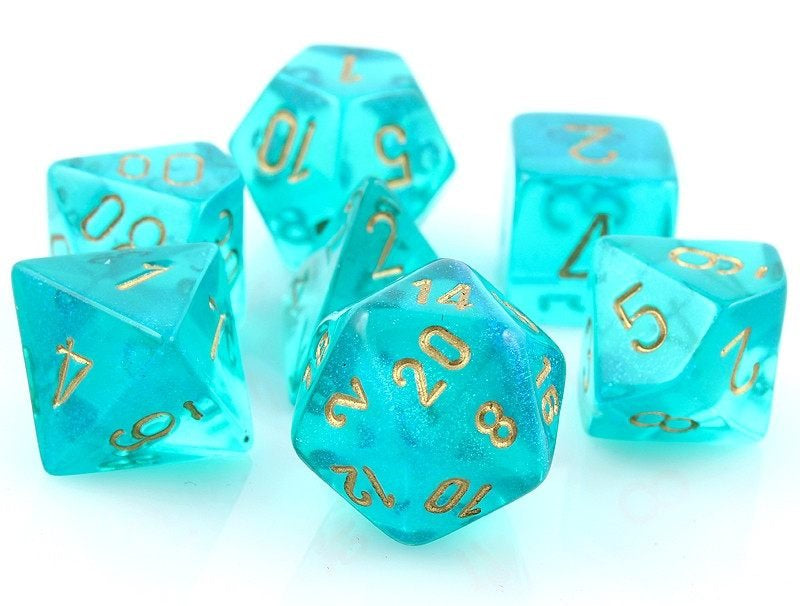 CHX 27486 Borealis #2 Teal/gold 7-Die Set-1
