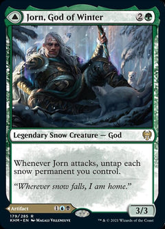 Jorn, God of Winter // Kaldring, the Rimestaff [Kaldheim]-1