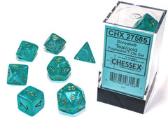 CHX 27585 Borealis Teal/Gold Luminary 7-set-1