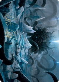 Icebreaker Kraken Art Card (Gold-Stamped Signature) [Kaldheim Art Series]-1