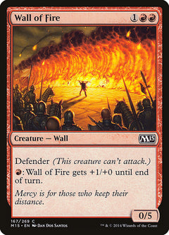 Wall of Fire [Magic 2015]-1