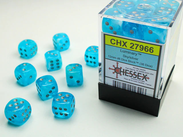 CHX 27966 Luminary 12mm d6 Sky/Silver Block (36)-1
