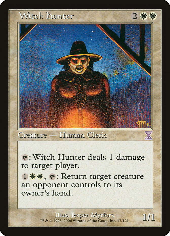 Witch Hunter [Time Spiral Timeshifted]-1