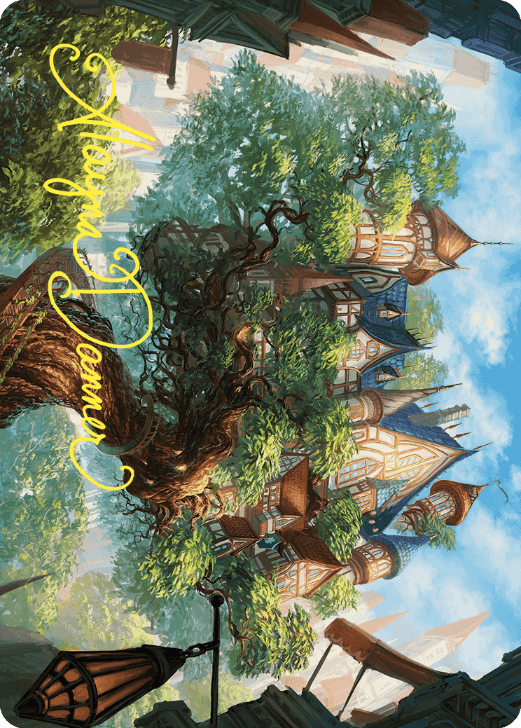 Edgewall Inn Art Card (Gold-Stamped Signature) [Wilds of Eldraine Art Series]-1