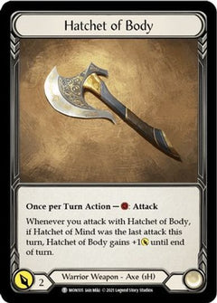 Chane // Hatchet of Body [MON154 // MON105] (Monarch Unlimited)  Unlimited Normal-2