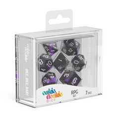 Oakie Doakie Dice RPG Set Enclave - Amethyst (7)-1