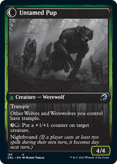 Hound Tamer // Untamed Pup [Innistrad: Double Feature]-2