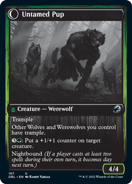 Hound Tamer // Untamed Pup [Innistrad: Double Feature]-2