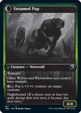 Hound Tamer // Untamed Pup [Innistrad: Double Feature]