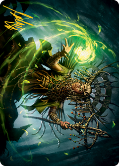 Katilda, Dawnhart Prime Art Card (Gold-Stamped Signature) [Innistrad: Midnight Hunt Art Series]-1