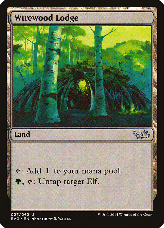 Wirewood Lodge (Elves vs. Goblins) [Duel Decks Anthology]-1
