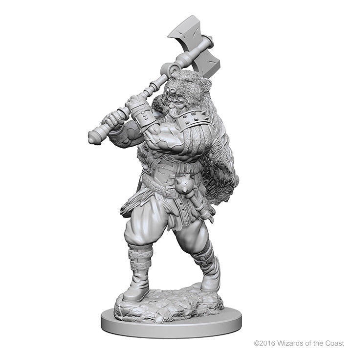 D&D Nolzurs Marvelous Unpainted Miniatures Human Male Barbarian