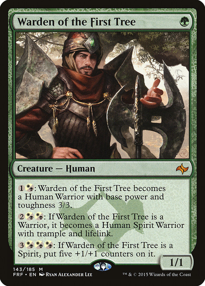 Warden of the First Tree [Fate Reforged]-1
