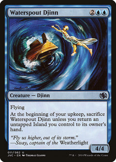 Waterspout Djinn [Duel Decks Anthology]-1