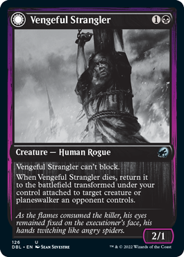 Vengeful Strangler // Strangling Grasp [Innistrad: Double Feature]-1