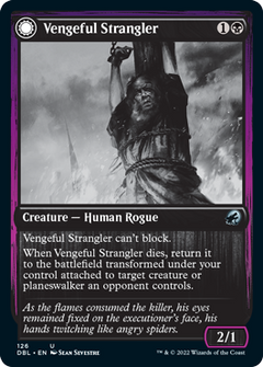 Vengeful Strangler // Strangling Grasp [Innistrad: Double Feature]-1