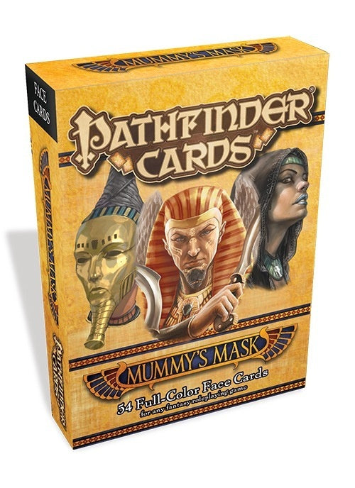 Pathfinder Mummys Mask Face Cards Deck