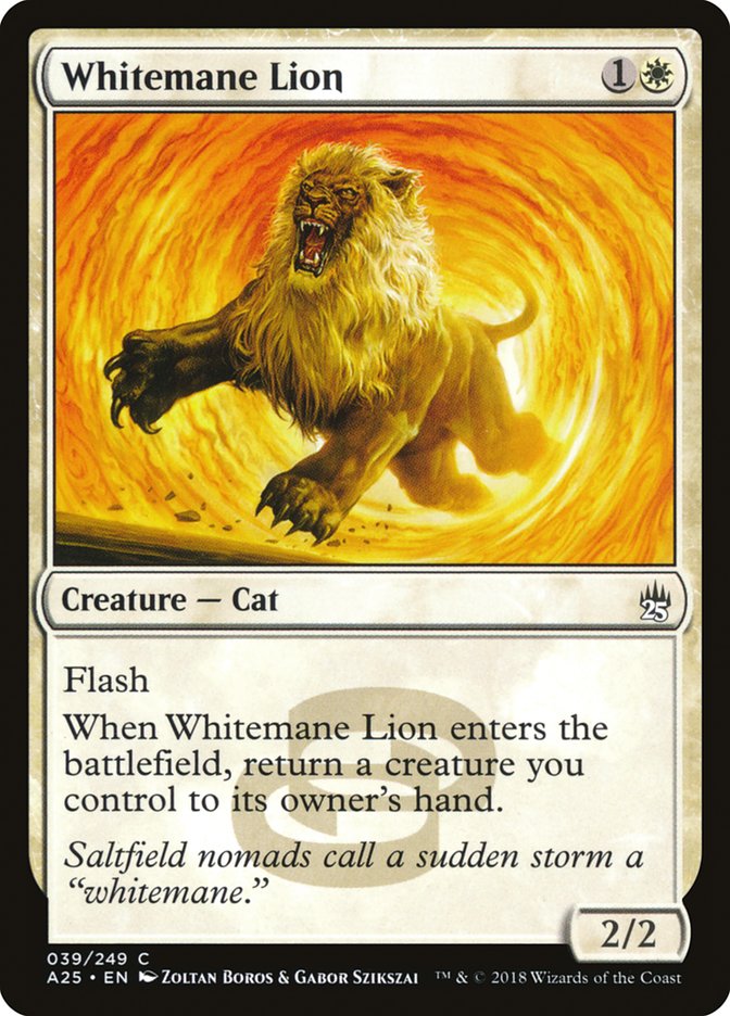 Whitemane Lion [Masters 25]-1