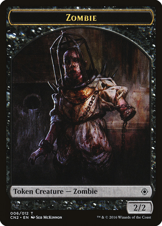 Zombie Token [Conspiracy: Take the Crown Tokens]-1