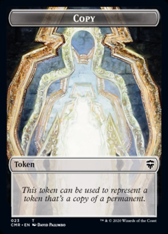 Copy (023) // Saproling Double-Sided Token [Commander Legends Tokens]-1