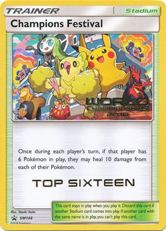 Champions Festival(SM148) (2018 Top Sixteen) [Sun & Moon: Black Star Promos]-1