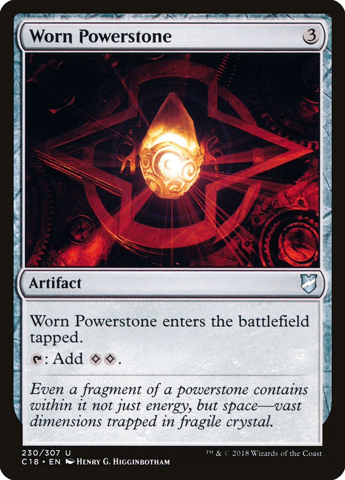 Worn Powerstone [Commander 2018]-1