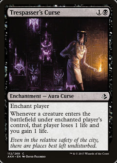 Trespasser's Curse [Amonkhet]-1