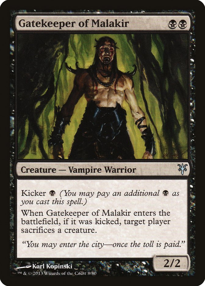 Gatekeeper of Malakir [Duel Decks: Sorin vs. Tibalt]-1
